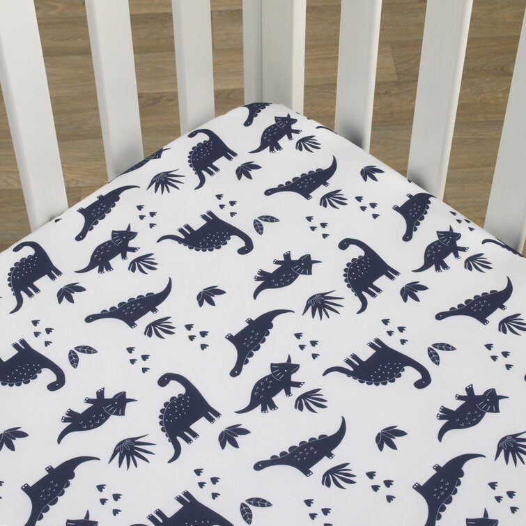 Dinosaur fitted cheap cot sheet